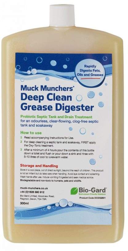 muck munchers deep clean grease digester