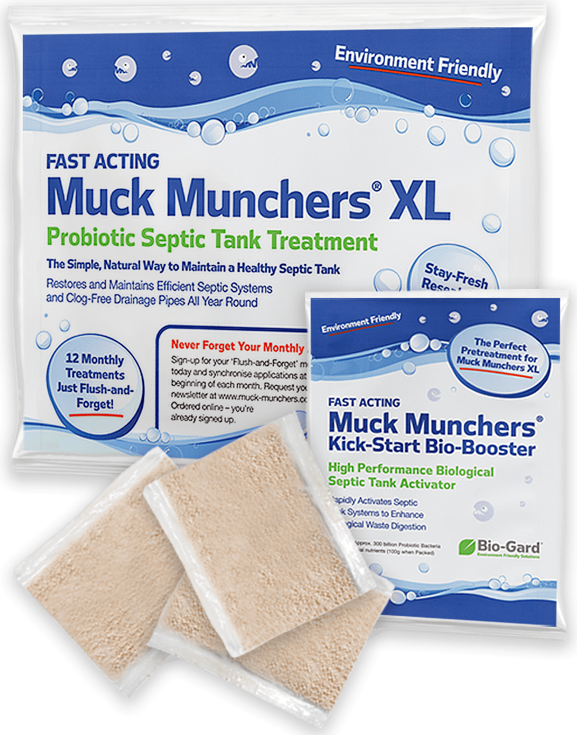 Muck Munchers XL + FREE Bio-Booster
