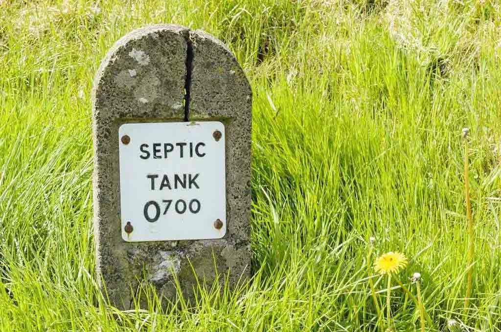 septic tank post