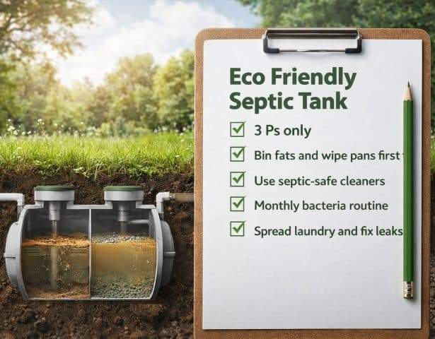 How to Maintain an Eco Friendly Septic Tank